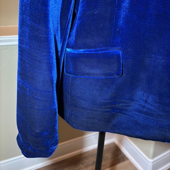Jules & Leopold Women's Royal Blue Blazer Jacket - Picture 7 of 9